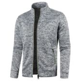 Thermal Thicken Men New Zipper Casual Collar Jacket Stand