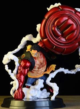 21CM Anime One Piece Luffy Gear 4 Figurine Action Figure Adu