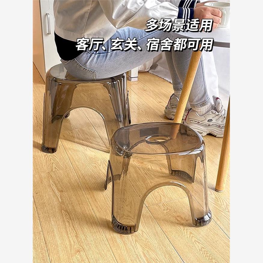 chair stool Stackable Stackable transparent Acrylic透明凳子