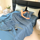 blanket condition summer cooling quilt air comforter duver