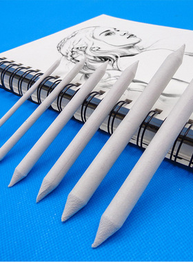 3/6pcs/set Blending Smudge Stump Stick Tortillon Sketch Art