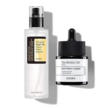 COSRX Skin Cycling Routine - Snail Mucin 96% Essence + Re