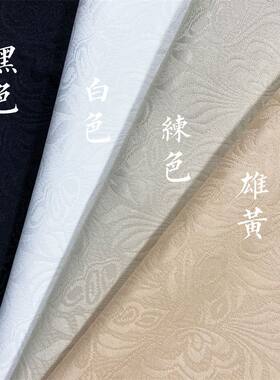 秋冬加厚布哑光暗纹提花汉服古风