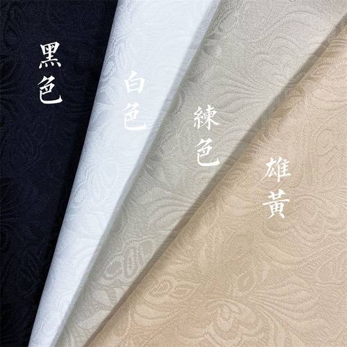 秋冬加厚布哑光暗纹提花汉服古风