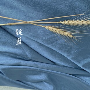 汉服纯色古风人字纹面料提花暗纹国风汉服旗袍舞蹈布料娃衣夏季手