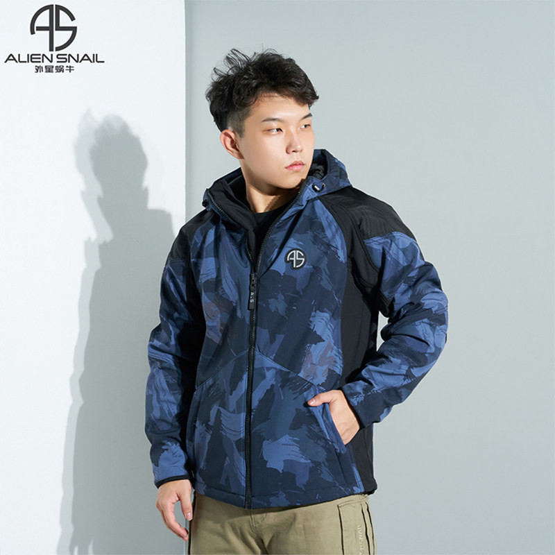 外星蜗牛冬季防摔防雨保暖机车服