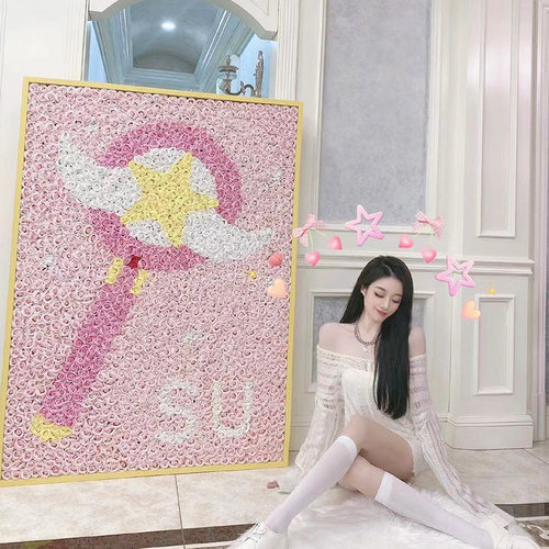 美少女战士闺蜜七夕定制香皂花