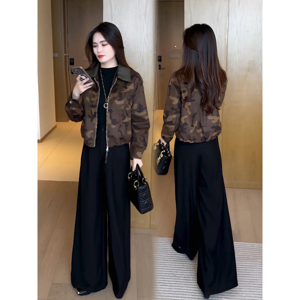 MONLOUVE外套春秋2025新款今年流行女装百搭时尚小个子洋气质秋装