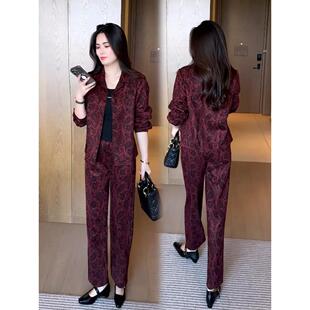 MONLOUVE休闲小个子套装春秋2025年新款时尚女装早秋装减龄洋气时