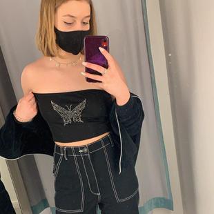 casual trousers jeans color ladies high womens girl