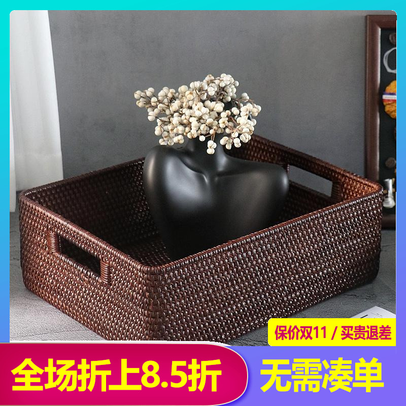 自然生长 天然藤条 手工编织 轻奢复古