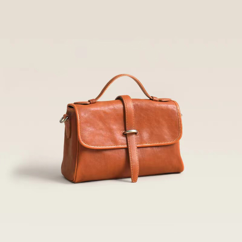 复古邮差包托特包大容量