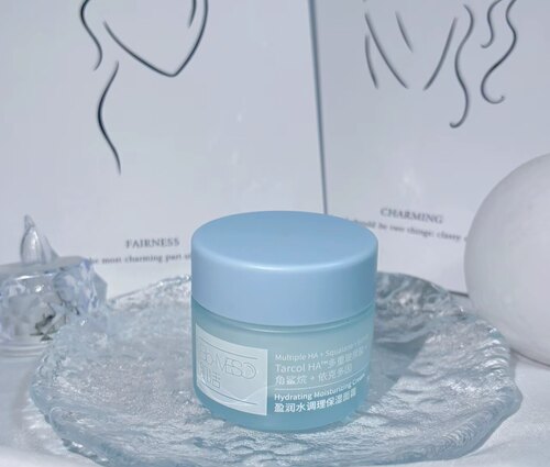 BM肌活盈润水调理保湿面霜修护水润乳液清爽立体保湿华熙生物补水
