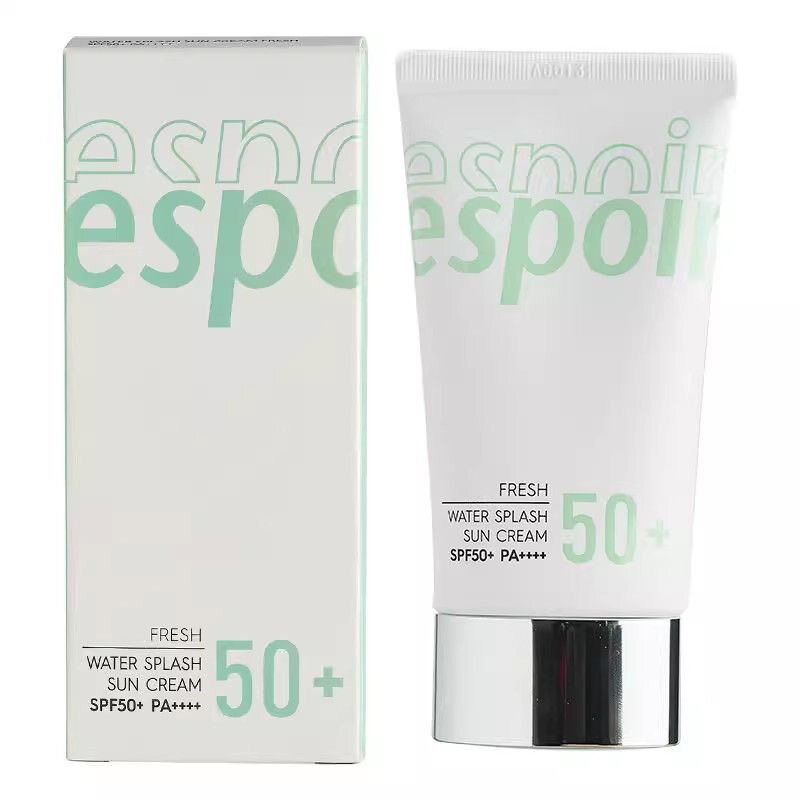 韩国艾丝珀Espoir防晒霜女保湿补水提亮清爽隔离妆前乳SPF50+60nl