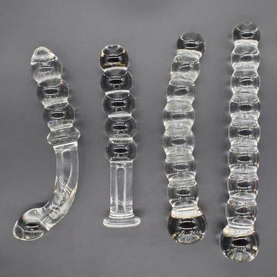 连珠棒玻璃滋味器九球葫芦串菊门塞静音解压玩具宿舍单身锻炼器械