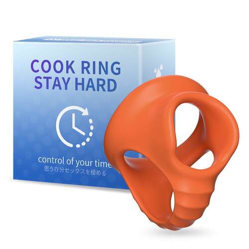 An elastic ring that can prolong sexual intercourse duration