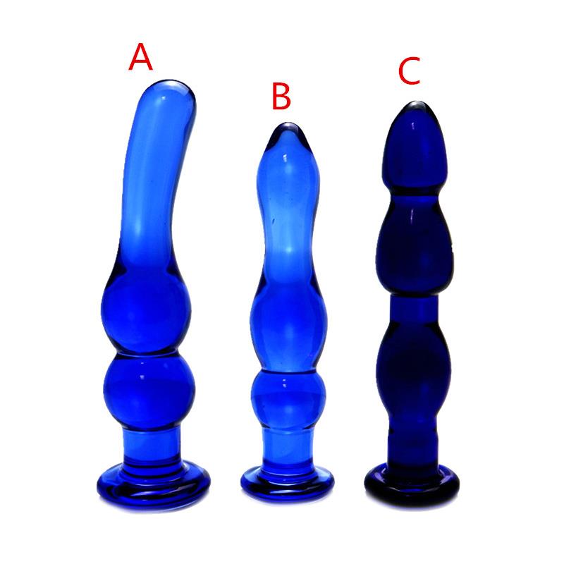 A glass-made anus used as a masturbation toy