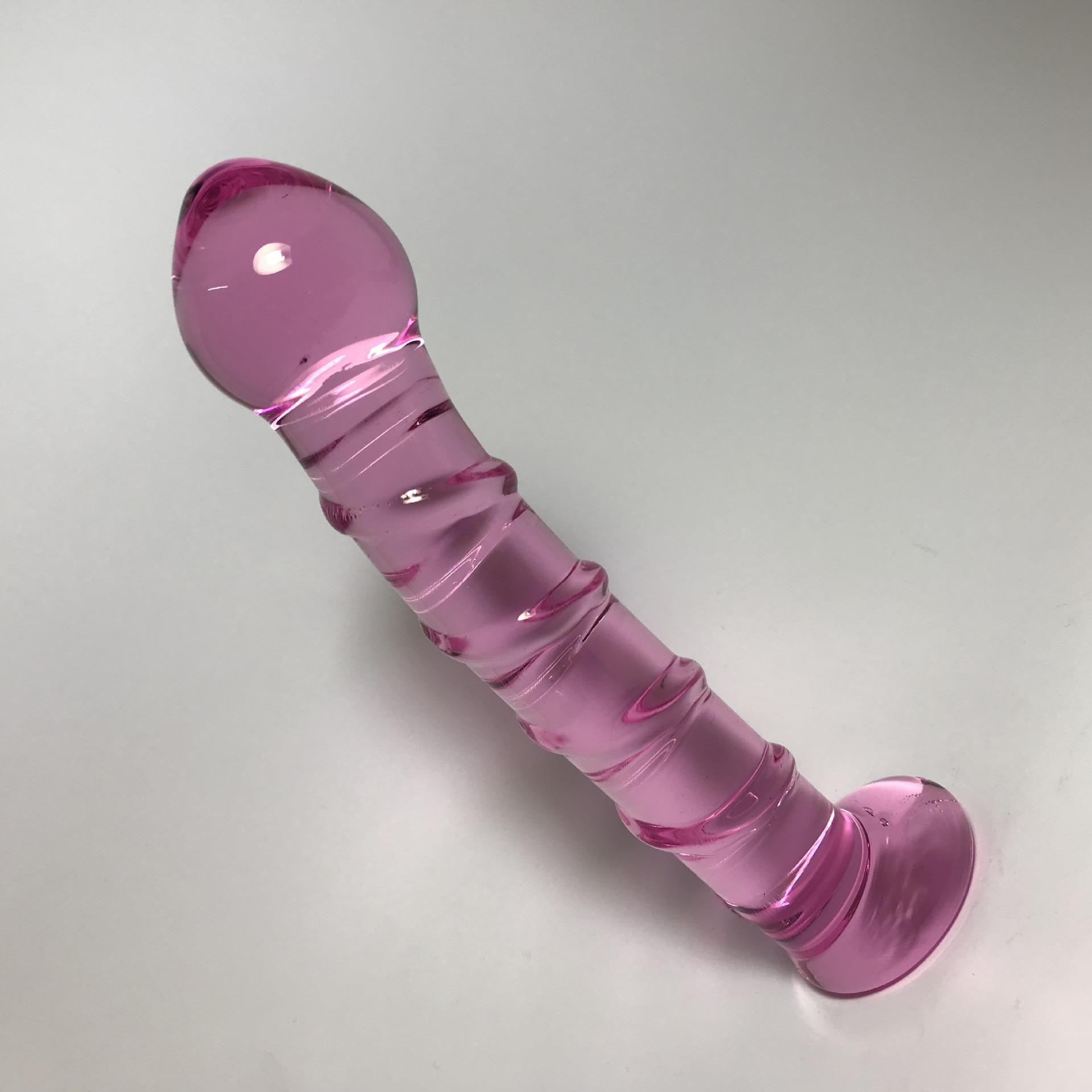 保密发货FZ23水晶按摩女用按摩榜 玻璃腰部自律器解压兴趣玩具解