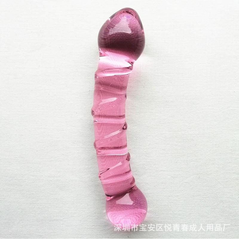 A glass-made anus used as a masturbation toy