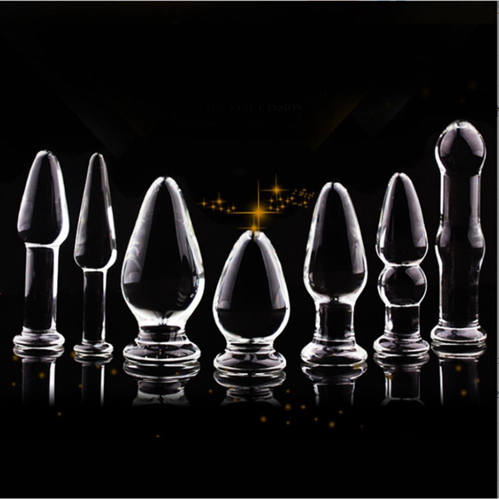 A glass-made anus used as a masturbation toy