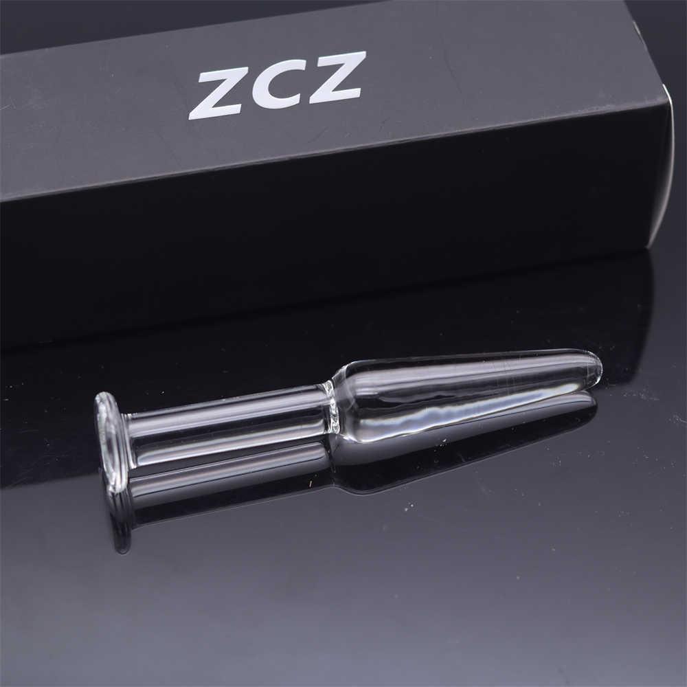 Glass-made femalemasturbation toy fake phallus adult product