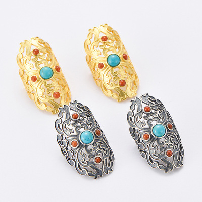 纯银手镯玉镯遮瑕装饰断裂修复扣