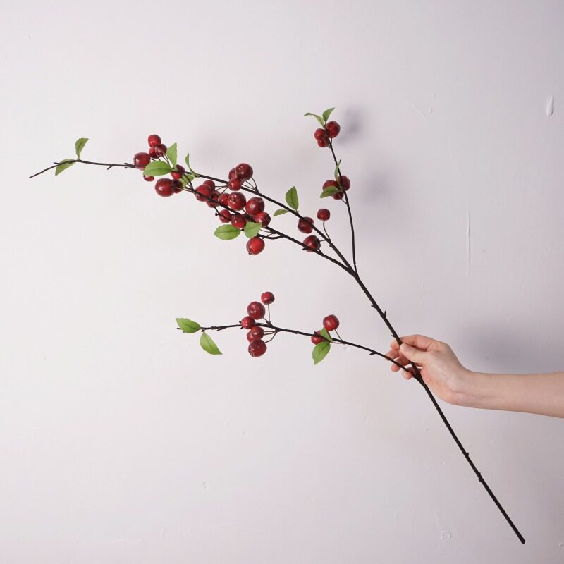 欧式仿真花小苹果海棠果