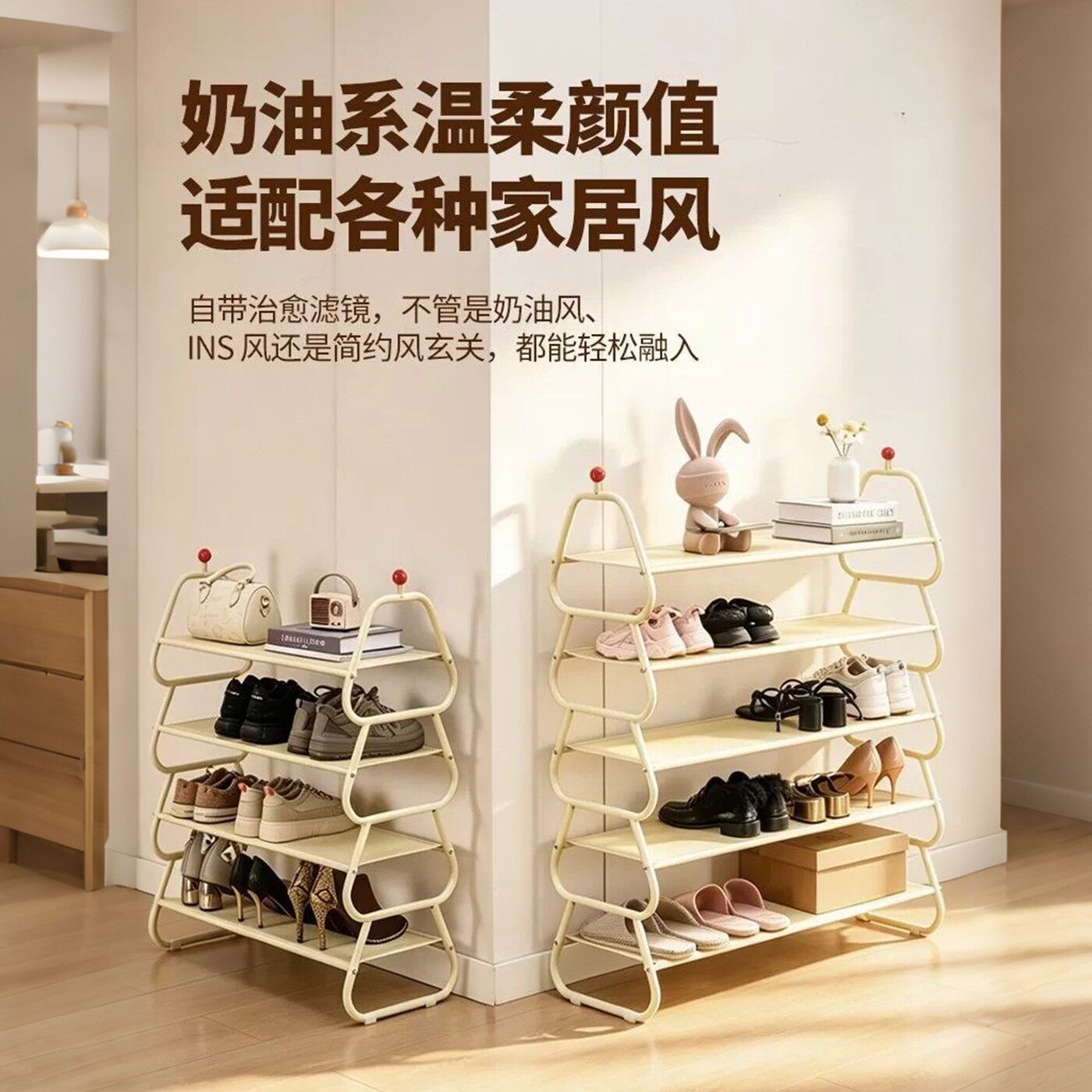 简易鞋架家用多层结实耐