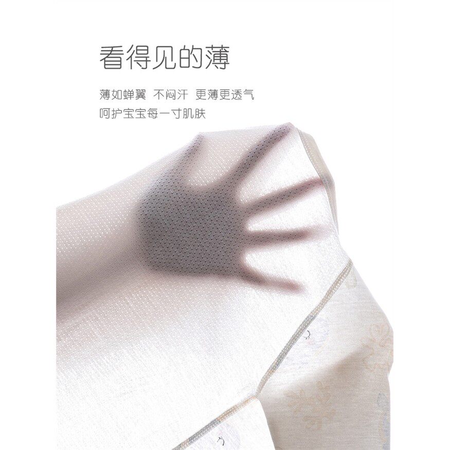 婴儿夏季薄款连体衣纯棉