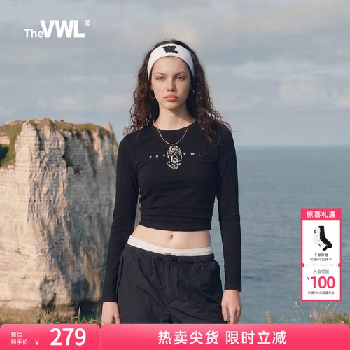 VWL长袖修身常规美人鱼长袖
