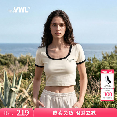vwl短袖复古休闲薄款胶印