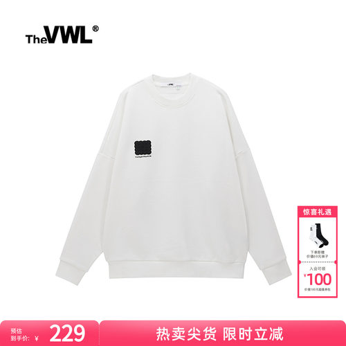 VWL圆领卫衣廓形宽松版型