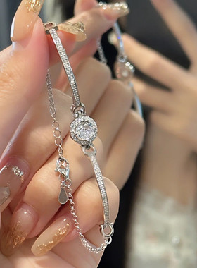 999纯银星点手链ins小众设计