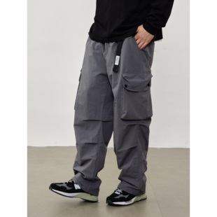 长裤 日系复古休闲宽松基础百搭立体袋工装 25AW新品 NESSTTU