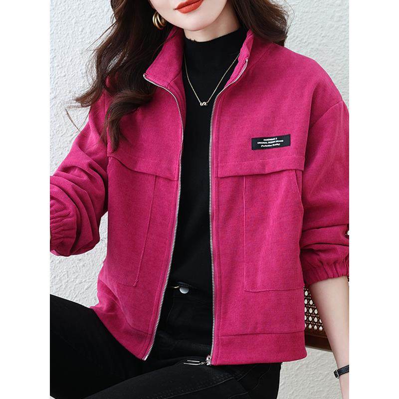 MONLOUVE爆款夹克短外套女士春秋冬季2025年新款小个子风衣时尚上