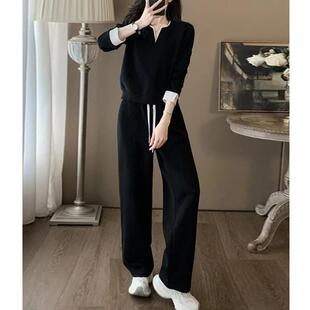 MONLOUVE春秋冬季2025年新款女士装时尚套装气质休闲运动小个子洋