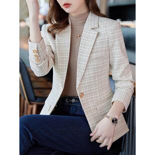 MONLOUVE西装爆款西服短外套女士装春秋冬季2025年新款小个子洋气