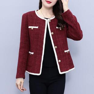 MONLOUVE夹克小香风短外套女士春秋冬季2025年新款小个子爆款洋气