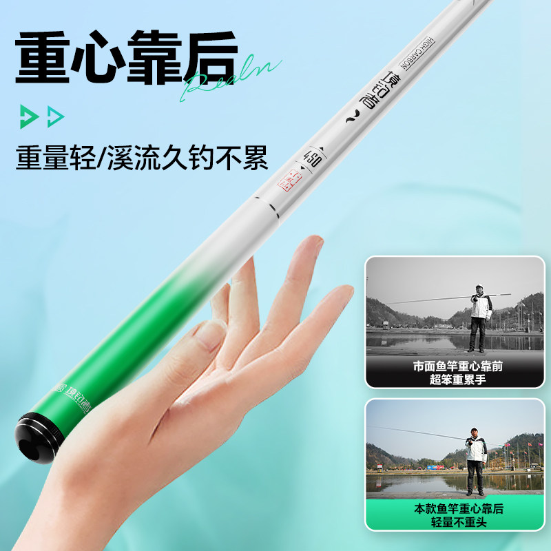 名伦旗舰小凤仙小物钓溪流竿短竿微物手竿钓竿迷你钓鱼竿便携小鱼