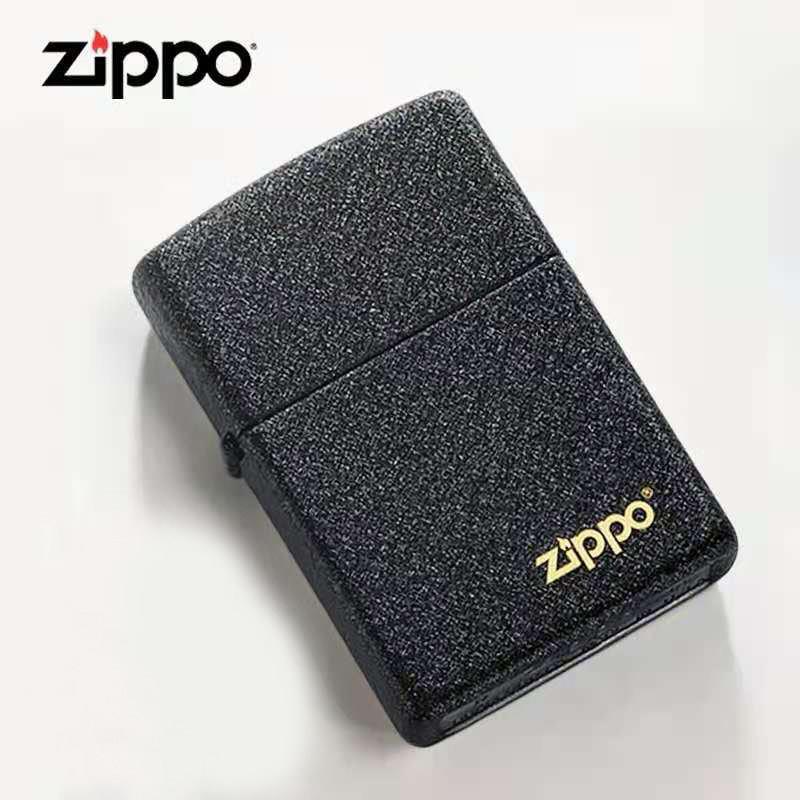 黑裂漆zippo磨砂爱情定制男士款 煤油打火机生日礼盒礼物品雕刻字
