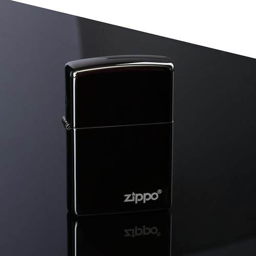 防风打火机zippo黑冰男士礼物煤油男款 男士定制生日送礼刻字雕刻