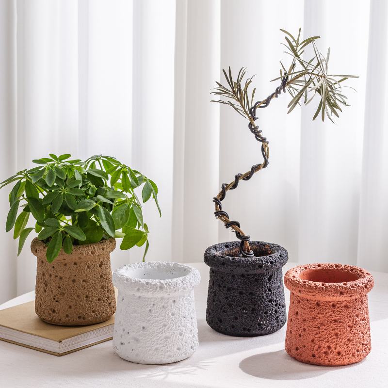 北欧陶瓷花盆大口径粗陶