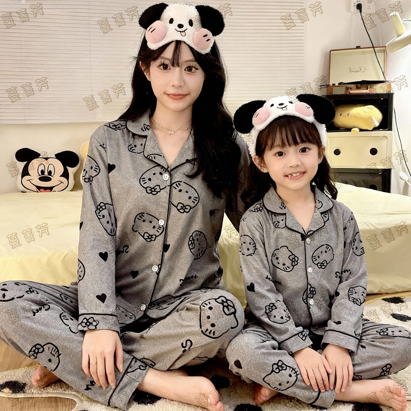 女童睡衣HelloKitty德绒家居服冬