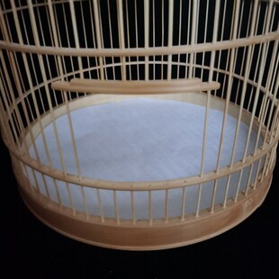 速发圆笼鸟笼材纸加厚无纺布一次性垫纸无纺布网格垫质质量好干净