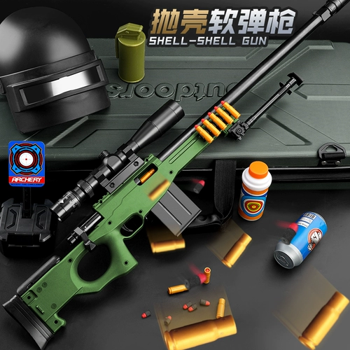 Мягкая пуля, дробовик, снайперская винтовка, реалистичный игрушечный пистолет, глок для мальчиков