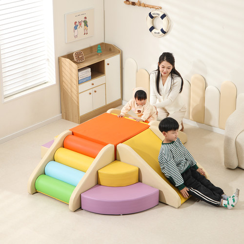 儿童早教玩具软体爬滑组合