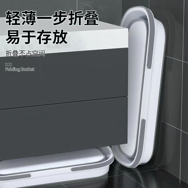 硅胶拖把桶家用折叠桶户