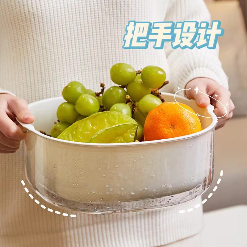 多功能塑料沥水篮六件套