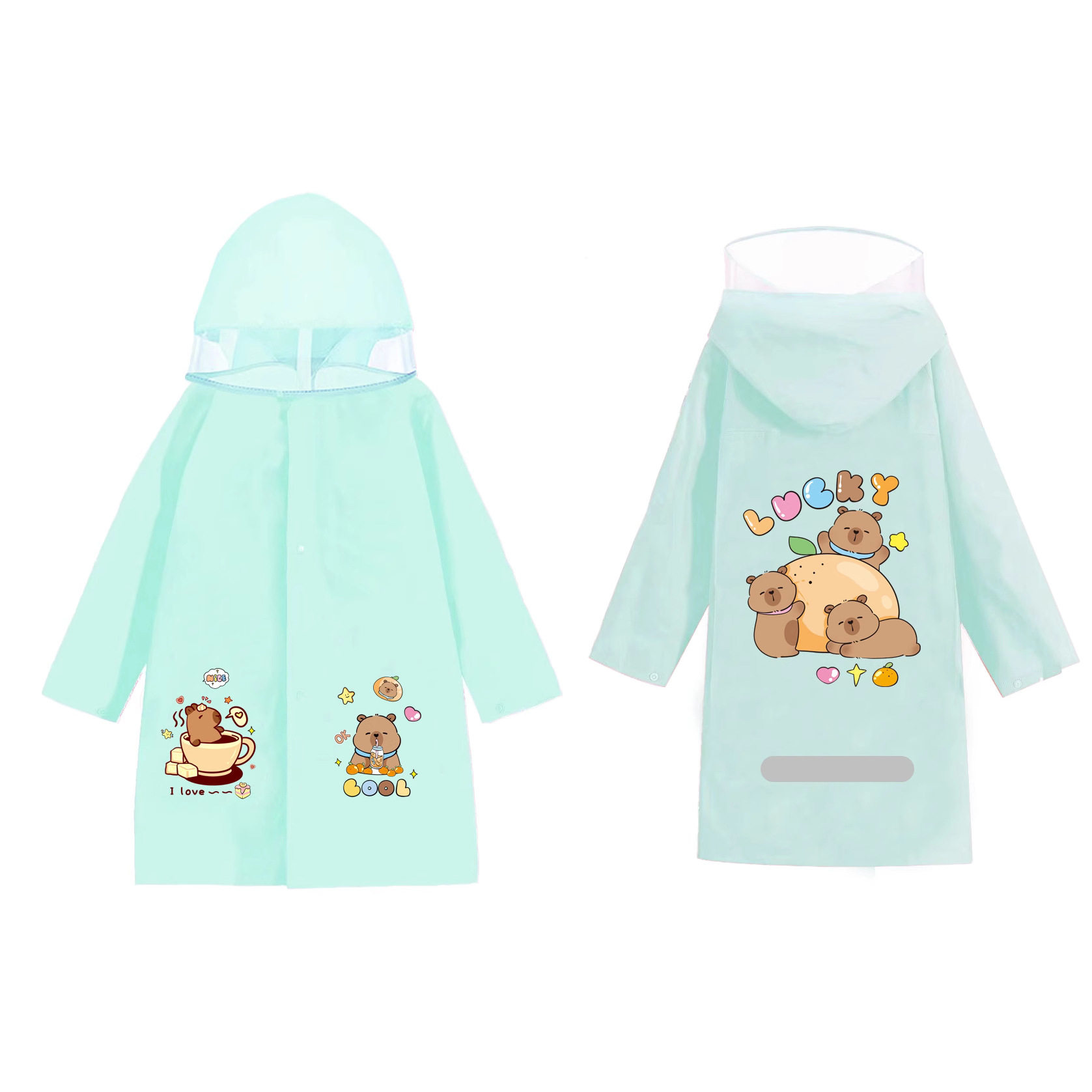 儿童雨衣女童2025新款学