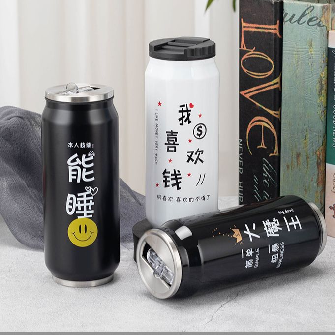 创意可乐罐保温杯不锈钢